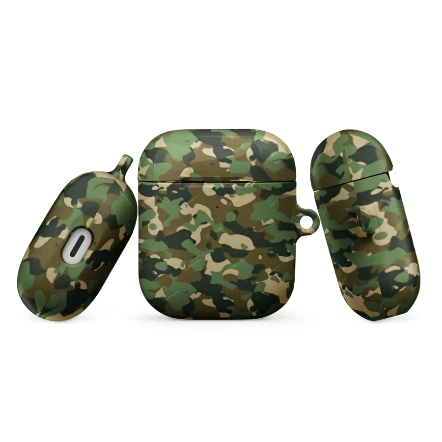Green Camo AirPod Case product image (9)