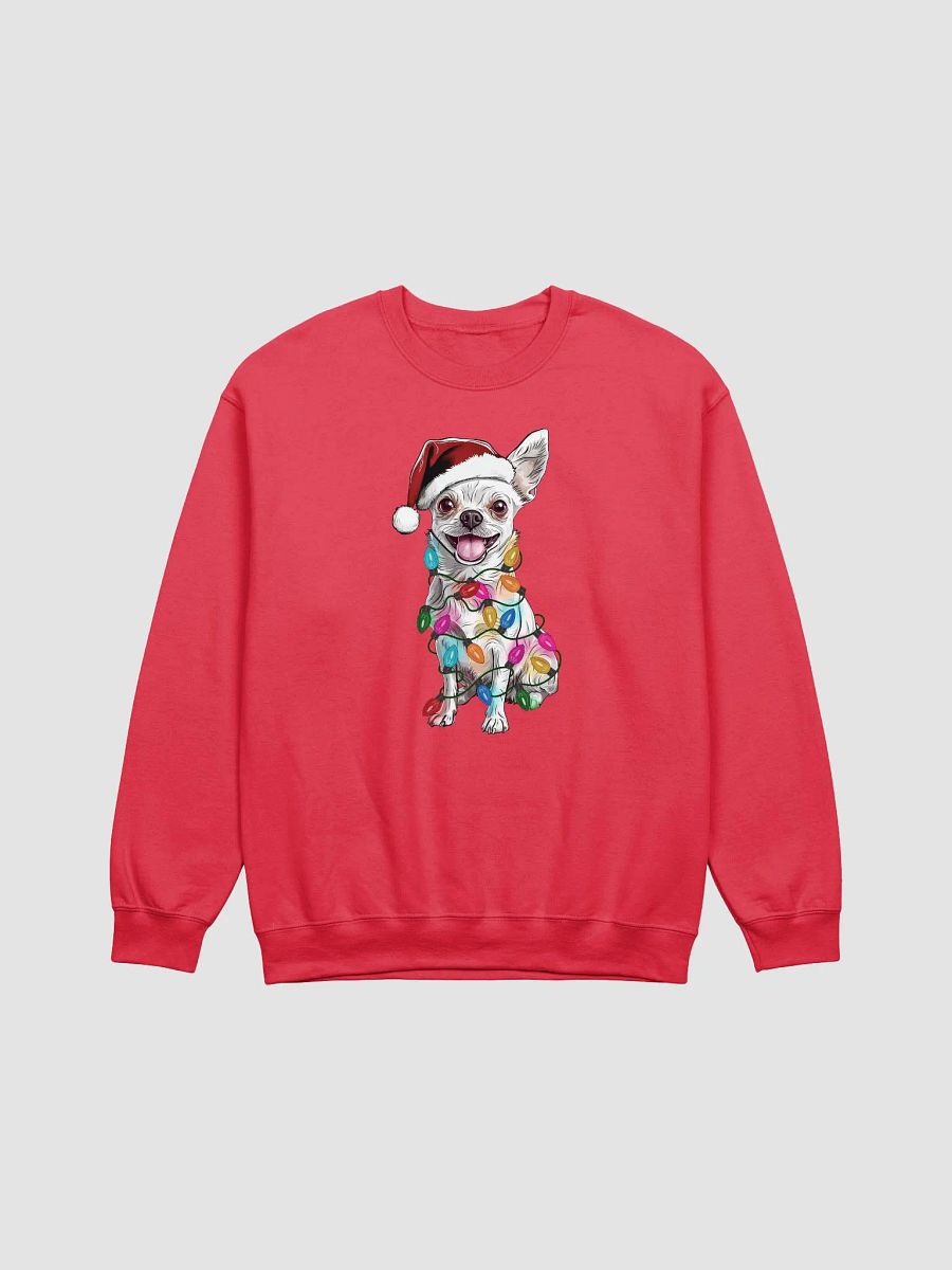 Funny Chihuahua(White) Christmas Sweatshirt product image (3)