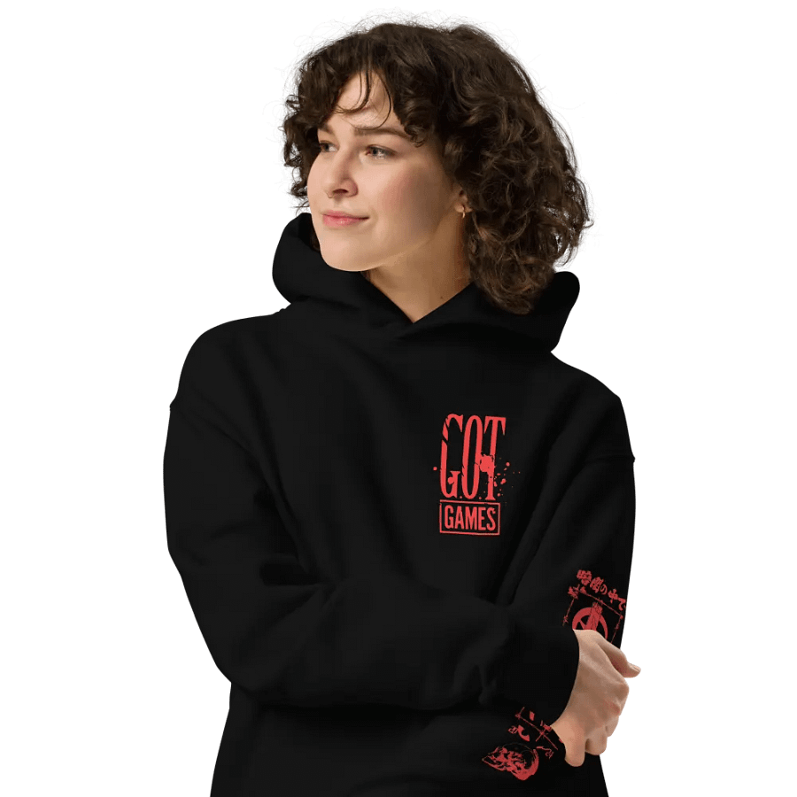 G.O.T OVER-SIZED HORROR HOODIE product image (4)