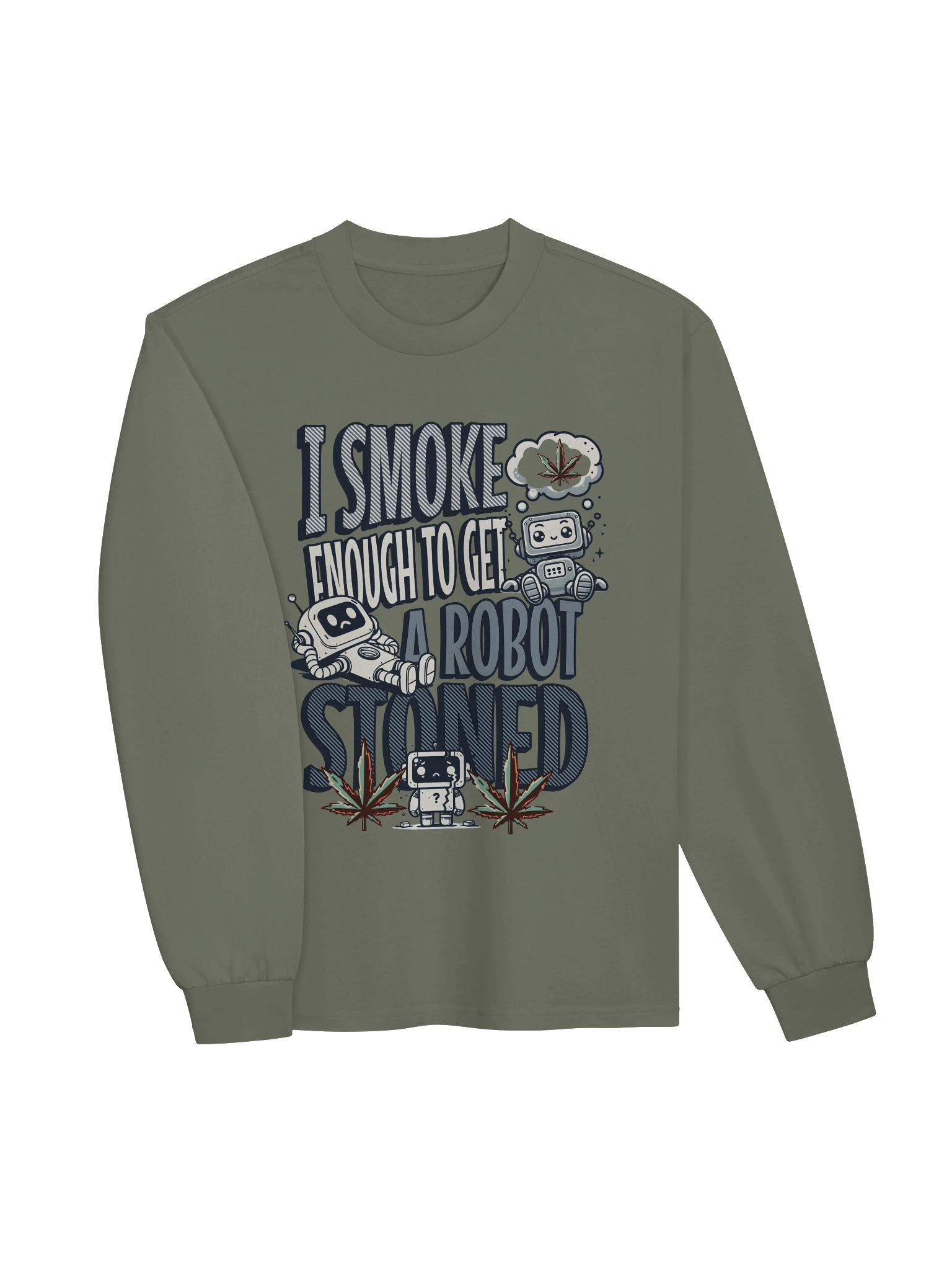 Robot Stoned Long Sleeve Shirt product image (11)
