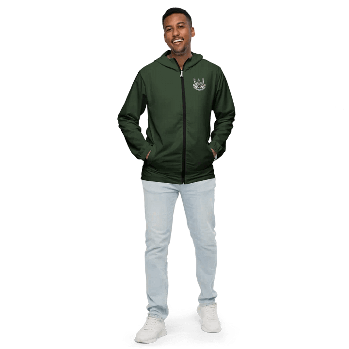 Green Twin Anchor Titan tug Windbreaker product image (1)