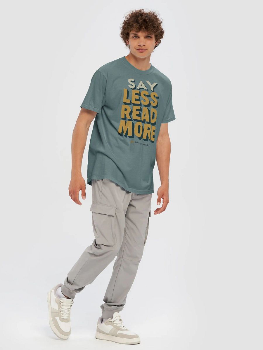 SAY LESS READ MORE Zer0 Tee product image (7)