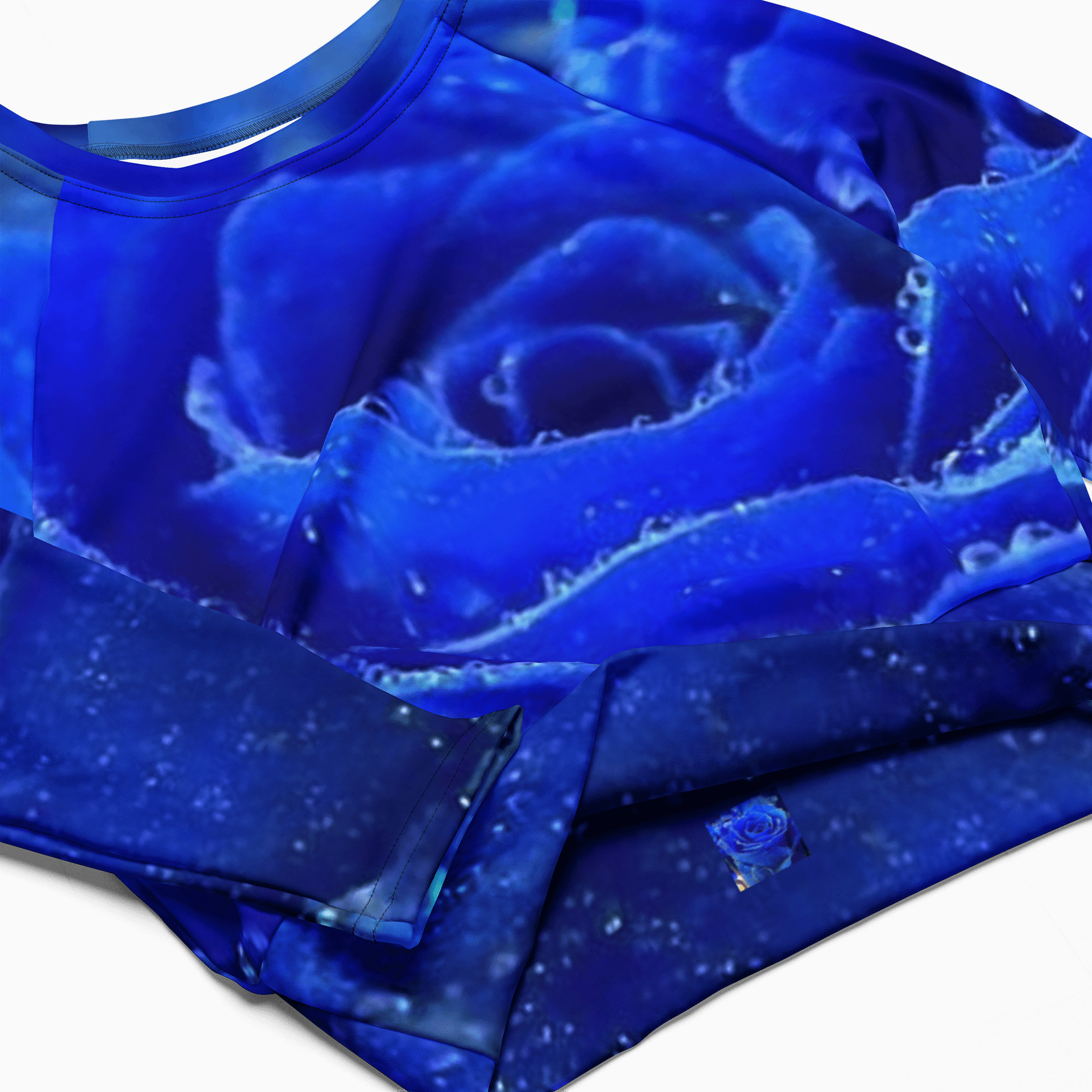 'Your Love' All-Over Long Sleeve Crop product image (4)