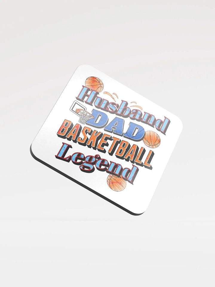 Husband Dad Basketball Legend Coaster product image (2)