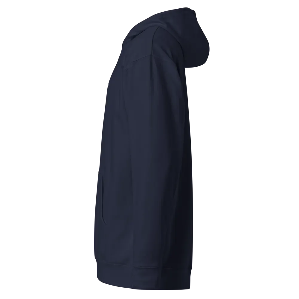Tsuki Embroidered Hoodie - Navy product image (3)