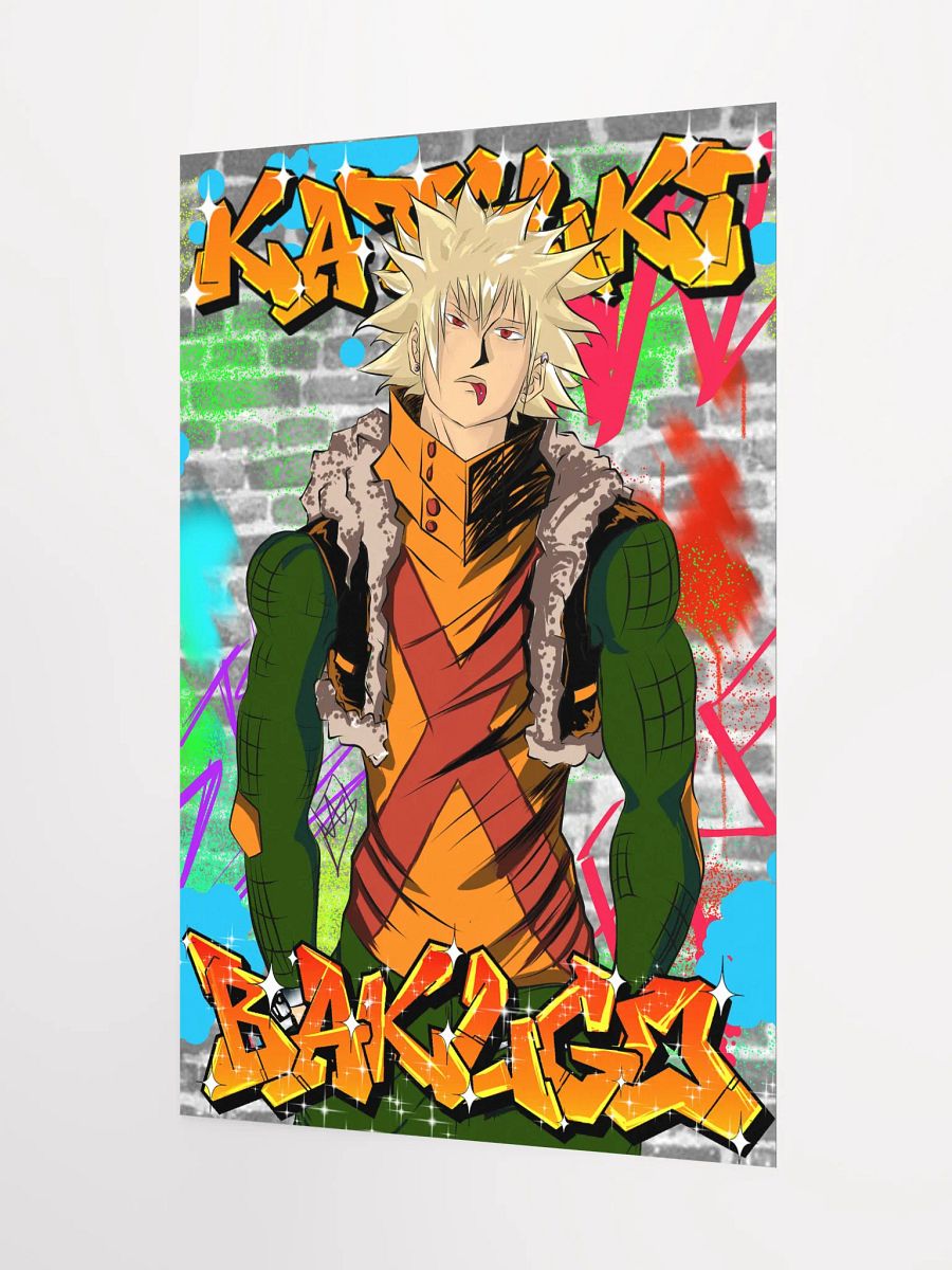 Katsuki Bakugo Urban print product image (12)
