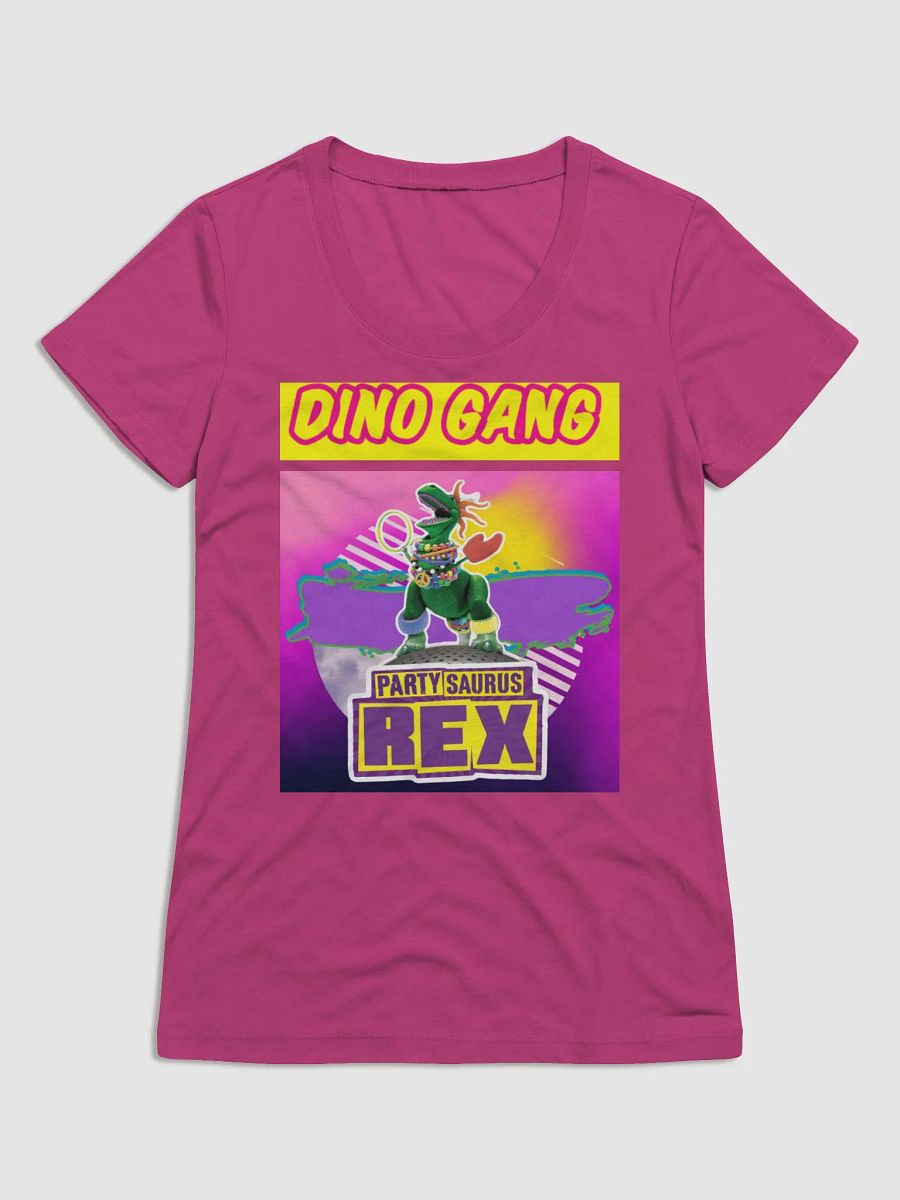 Ladies Dino Gang Pink Tee product image (1)