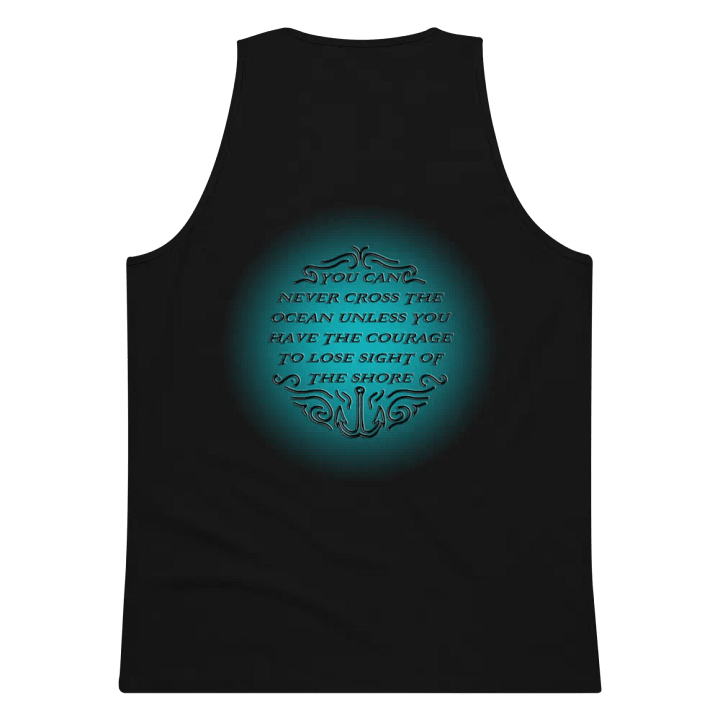 Courage quote tank top product image (2)