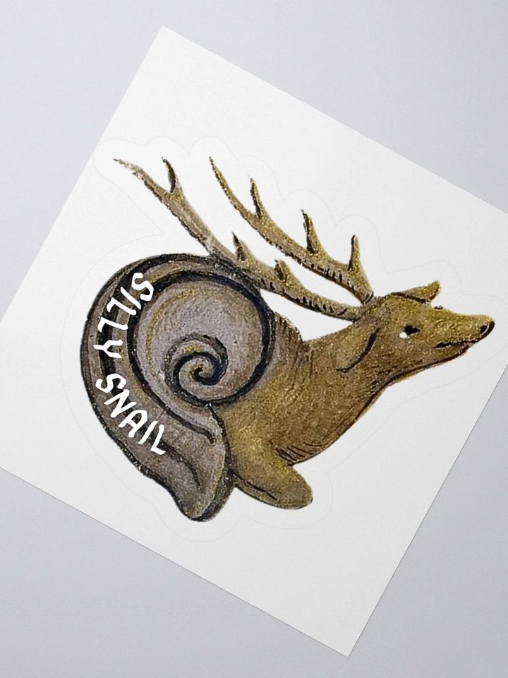Silly Snail Sticker product image (2)