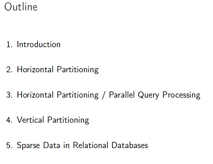 Big Data Analytics: Distributed Storage & Partioning of Relational Databases product image (1)
