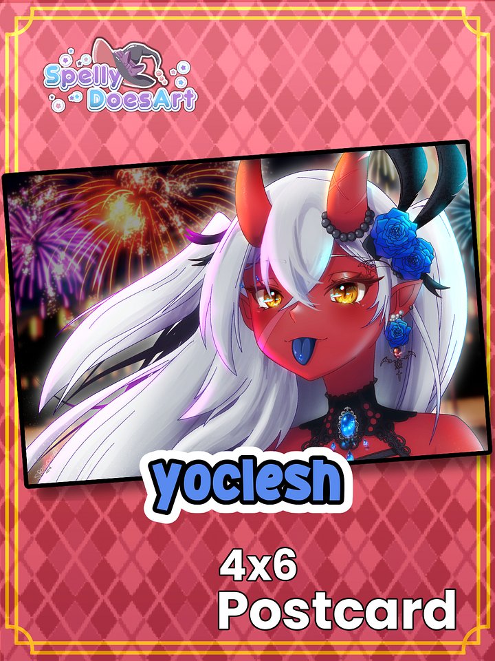 Vtuber Postcard - Yoclesh product image (1)