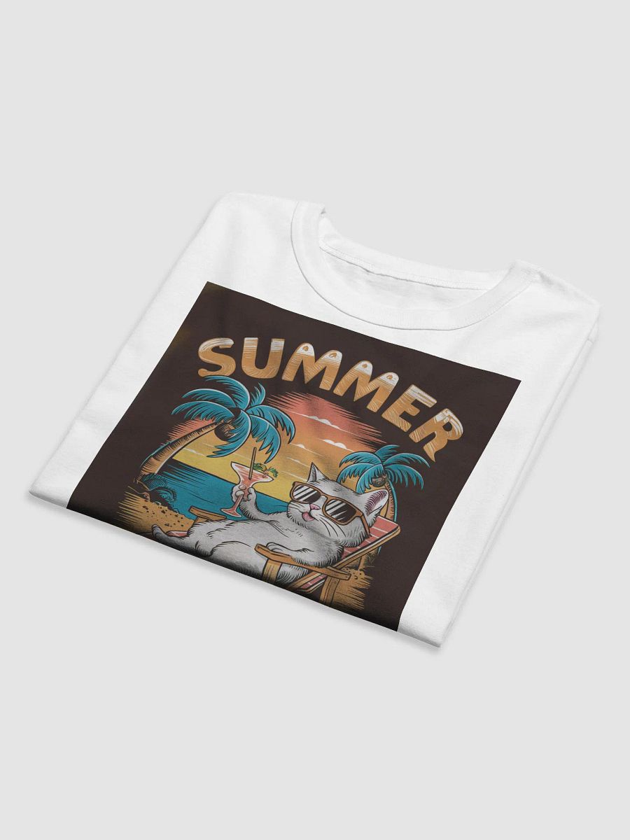 Chill Cat Summer Vibes T-Shirt product image (7)