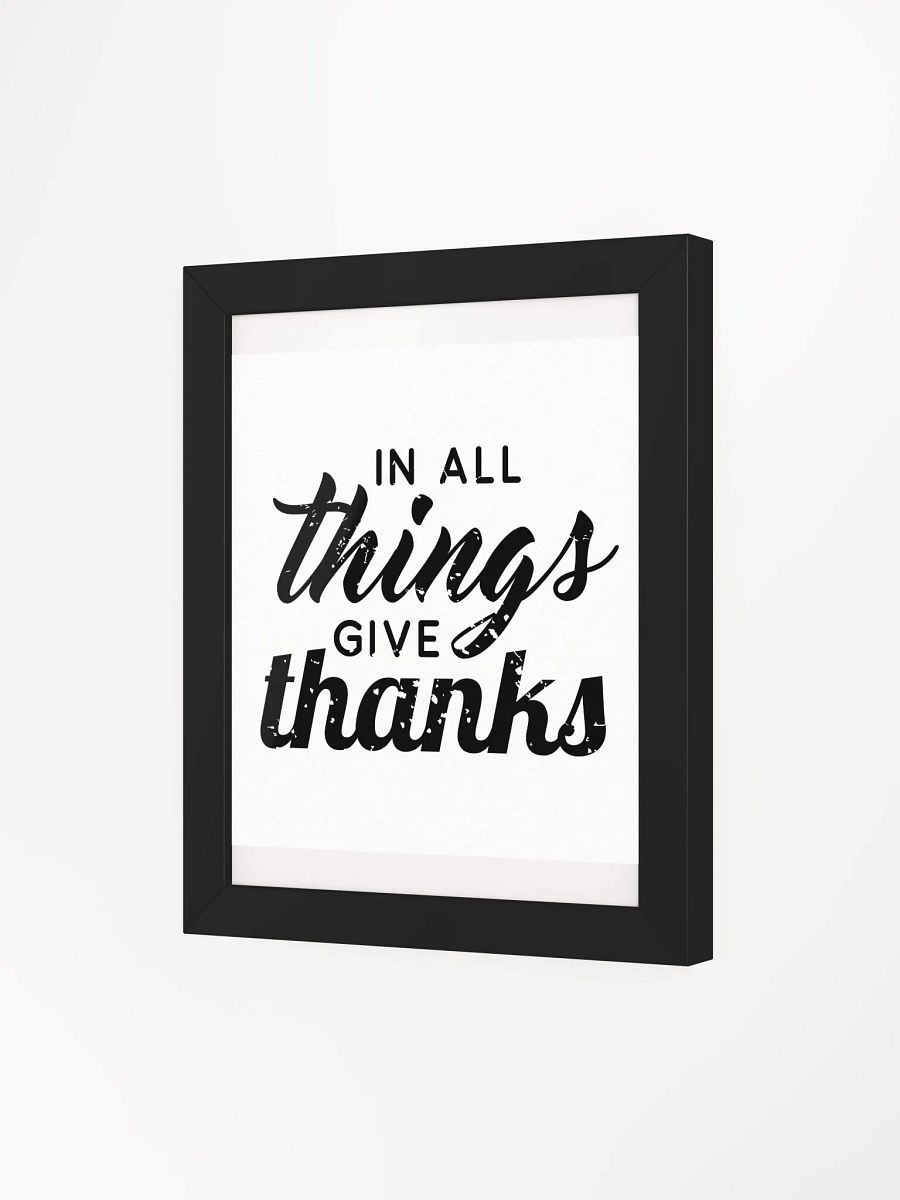 Gratitude in Style Framed Poster product image (3)
