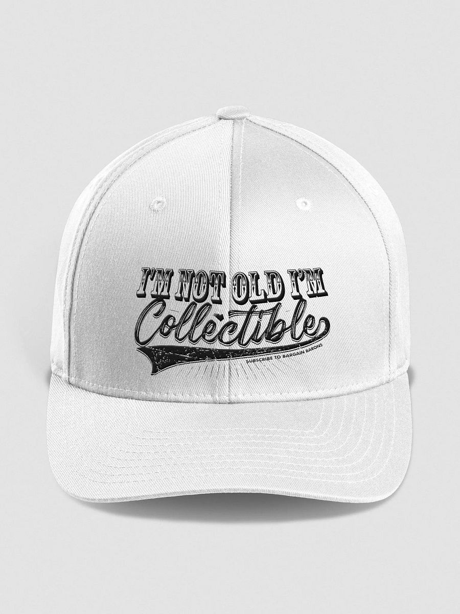 I'M NOT OLD (Embroidered Fitted Cap - White) product image (1)