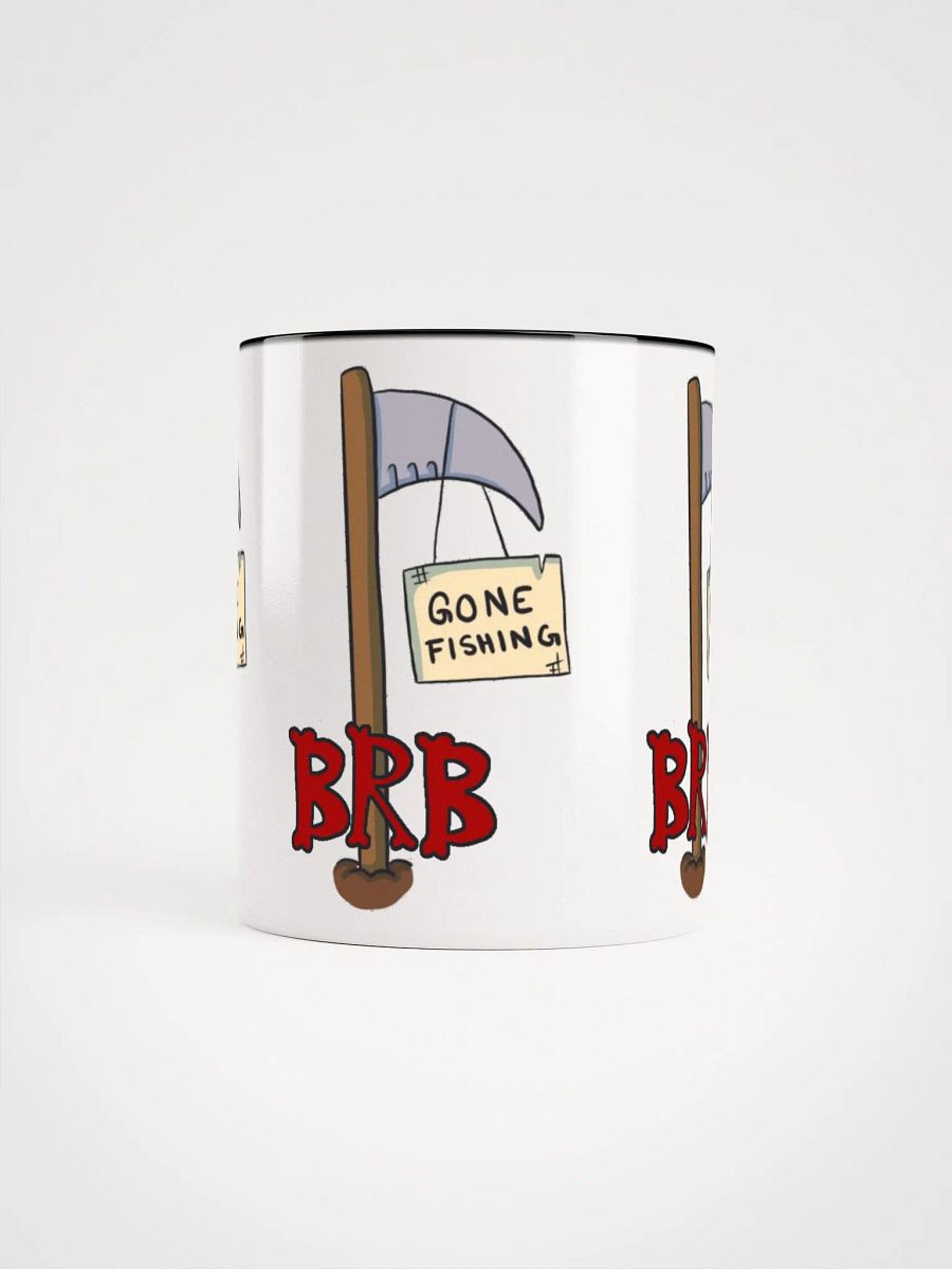 Gone Fishing Scythe Ceramic Mug product image (65)