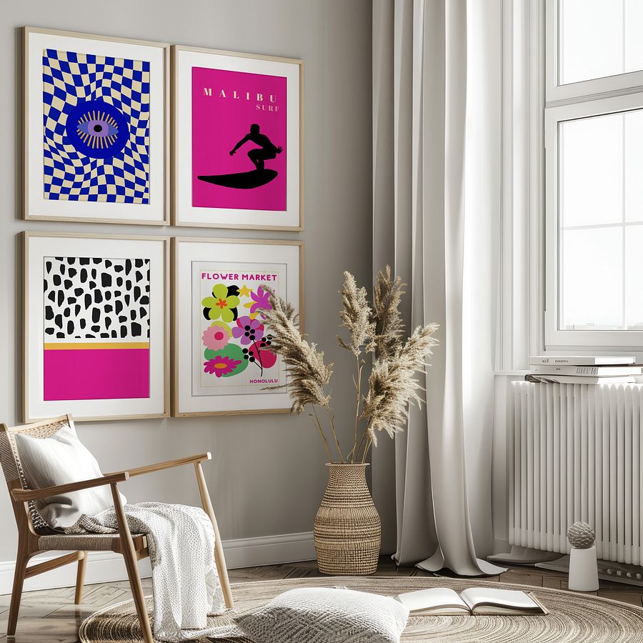 Eclectic Gallery Wall Set of 10 DIGITAL Prints product image (3)