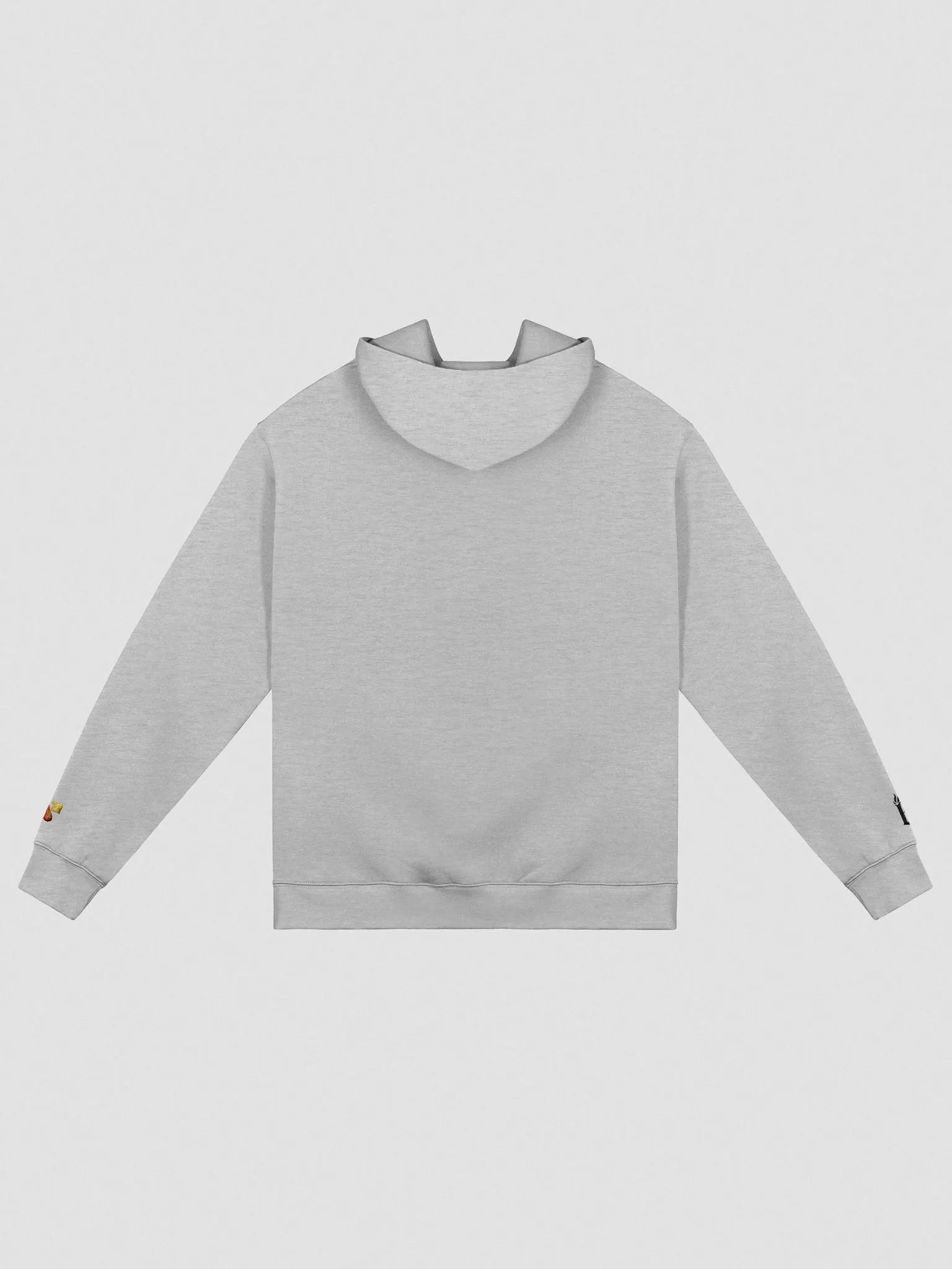 b1azed relaxed white hoodie – comfort meets sustainable style product image (2)