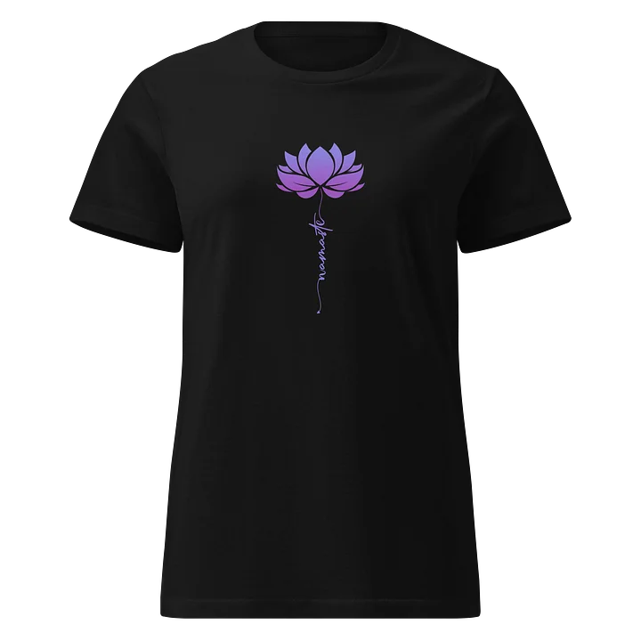 Namaste Purple Lotus Serenity Women's Tee product image (1)