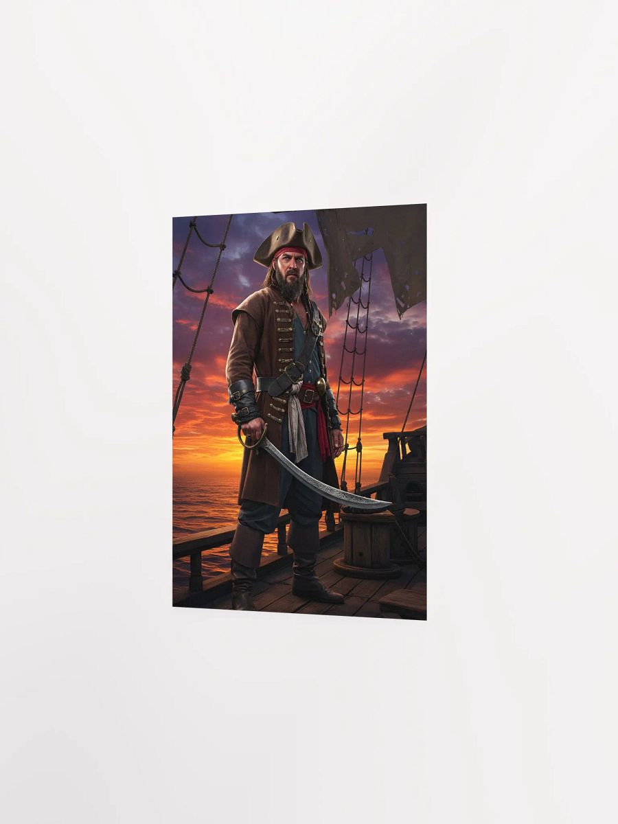 Captain of the Crimson Horizon Poster product image (12)