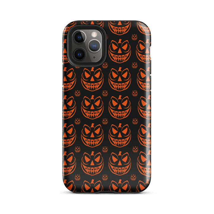 Menacing Jack-O'-Lanterns iPhone® Tough Case product image (2)