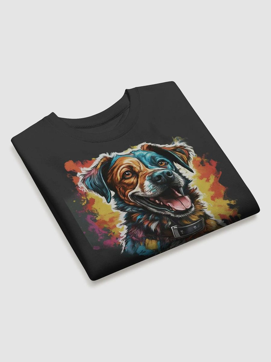 Vibrant Canine Portrait Sweatshirt product image (3)