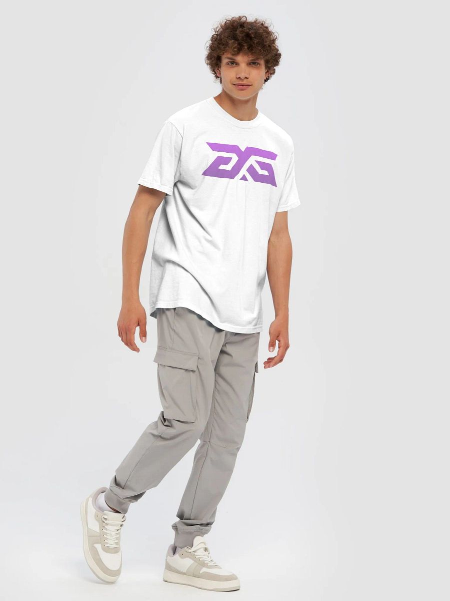 GG White T purple LOGO product image (7)
