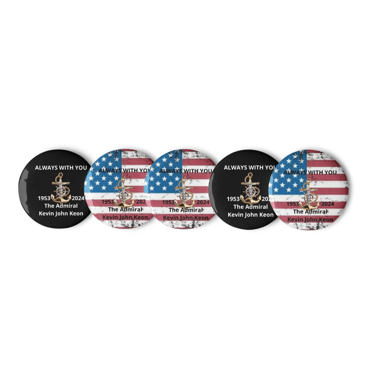 THE ADMIRAL KEON CUSTOM PIN product image (1)