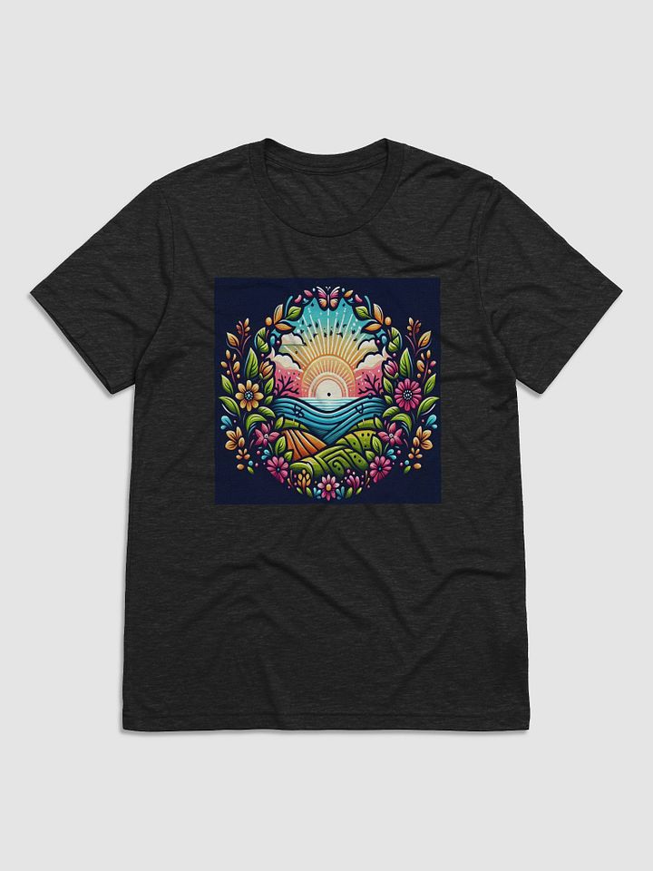 Whimsical Sunrise Fields T-Shirt product image (1)