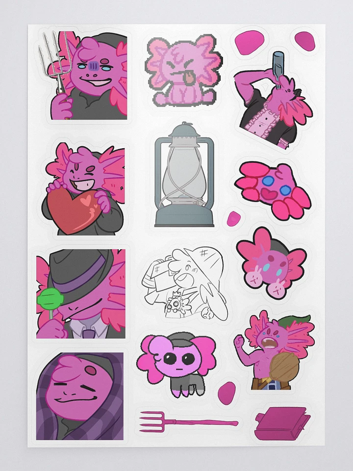 Emotes | Kiss-Cut Sticker Sheet product image (1)