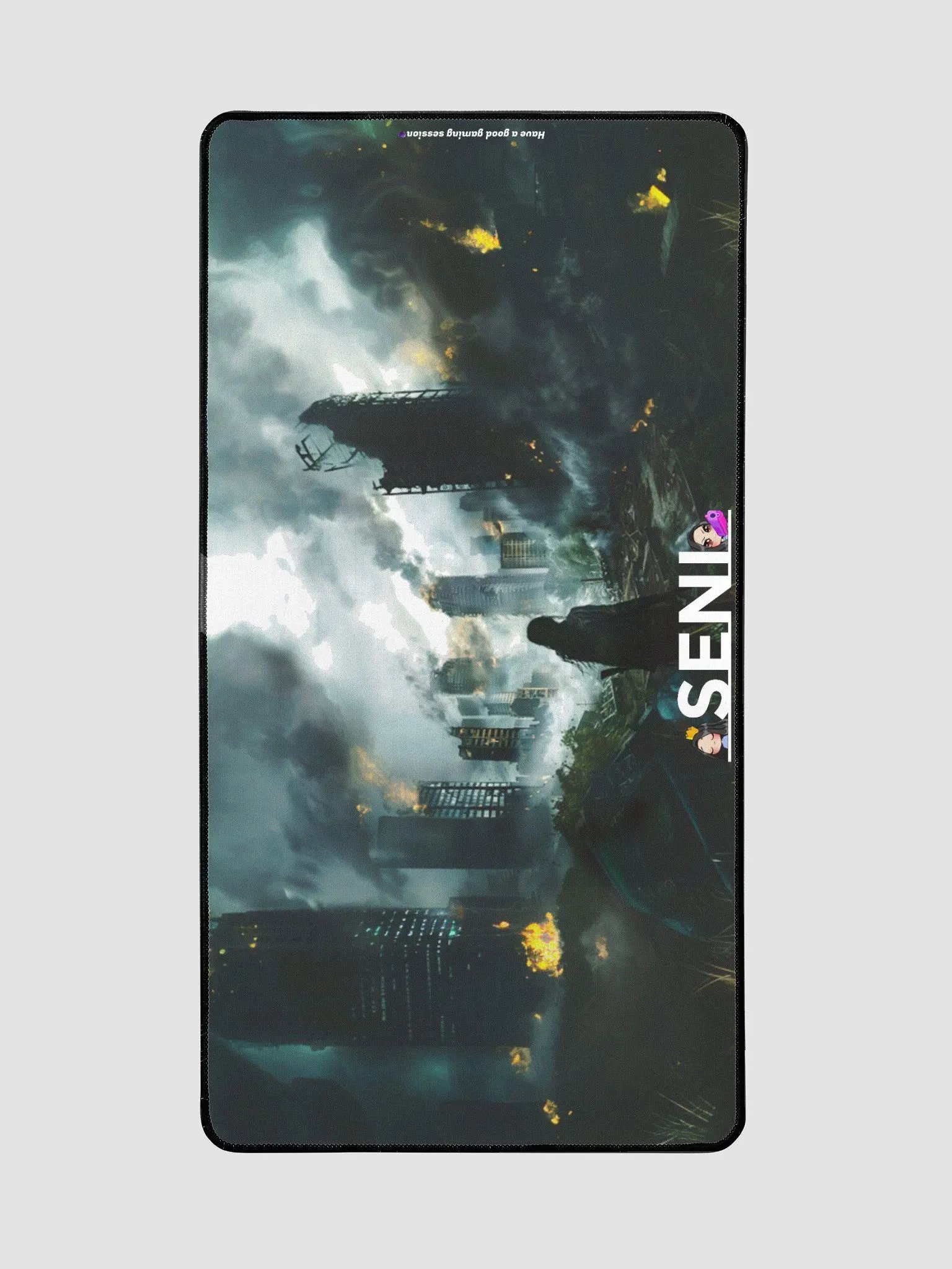 Post Apocalytic World Keyboard and Mouse Mat product image (2)