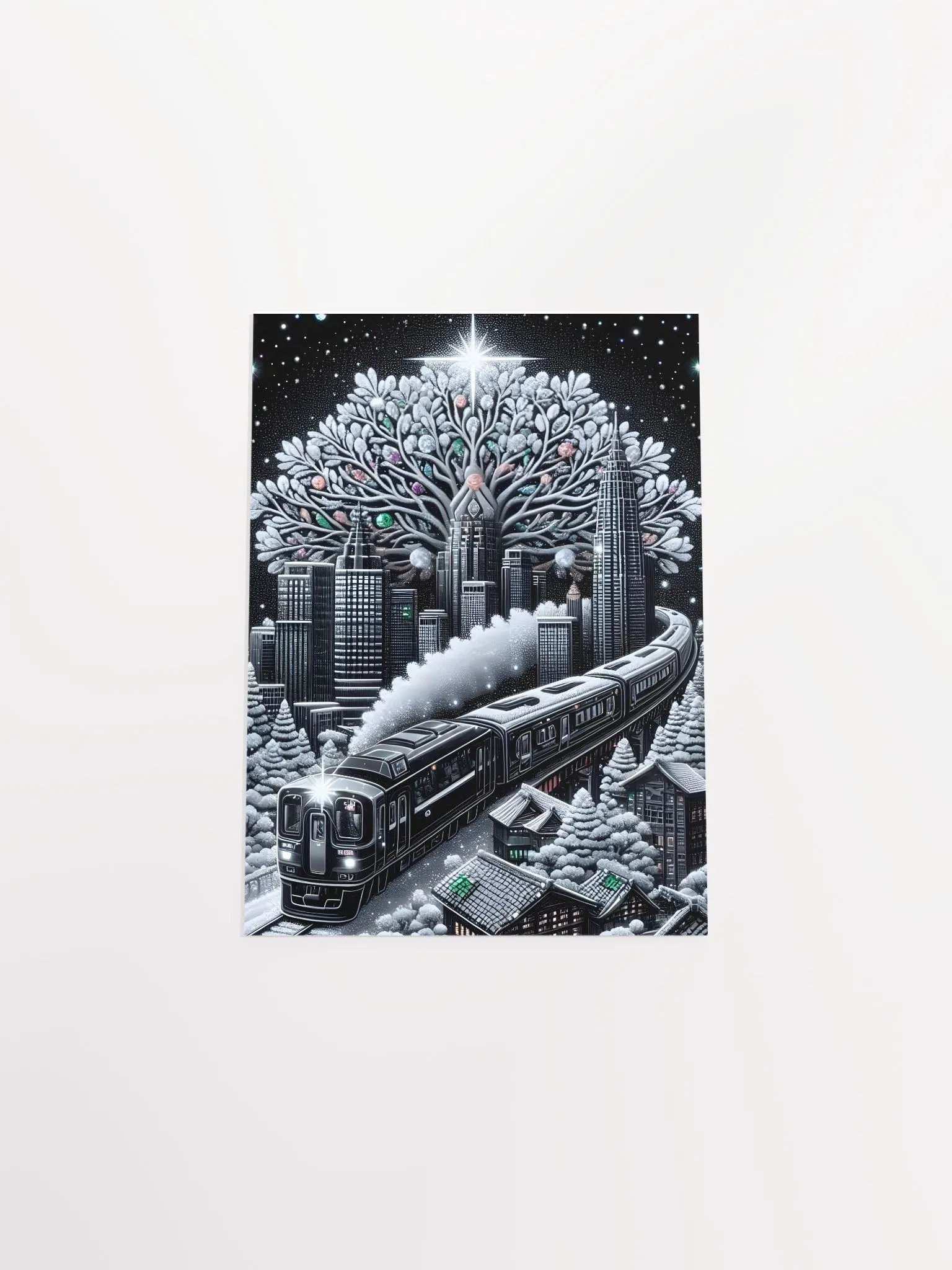 Starlit Urban Wonderland Poster product image (22)