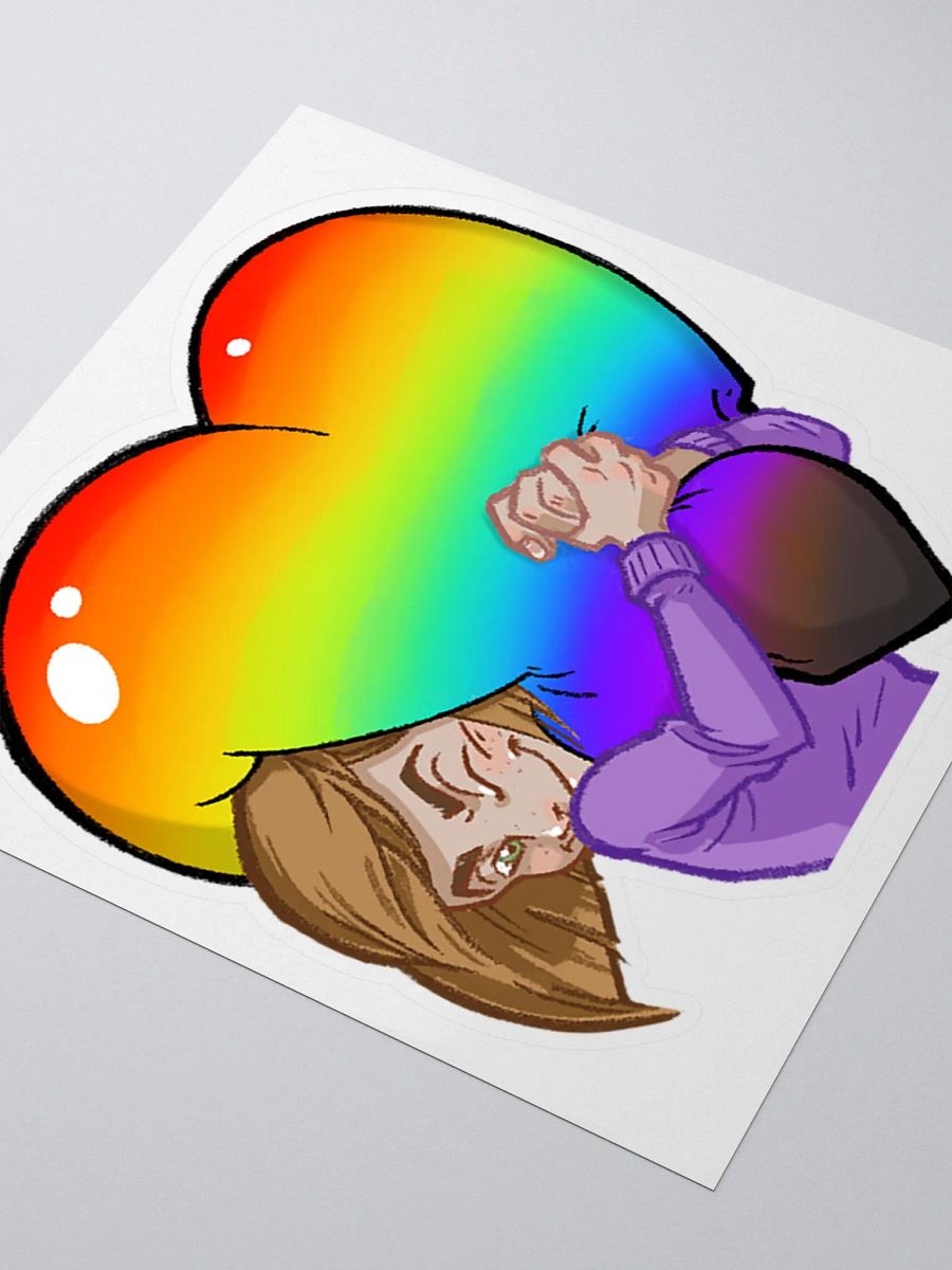 Heart Emote Sticker product image (7)