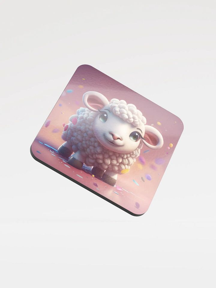 Cute Sheep Coaster product image (1)