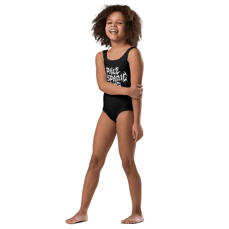 PHG Metal Logo One Piece Kids Bathing Suit product image (4)