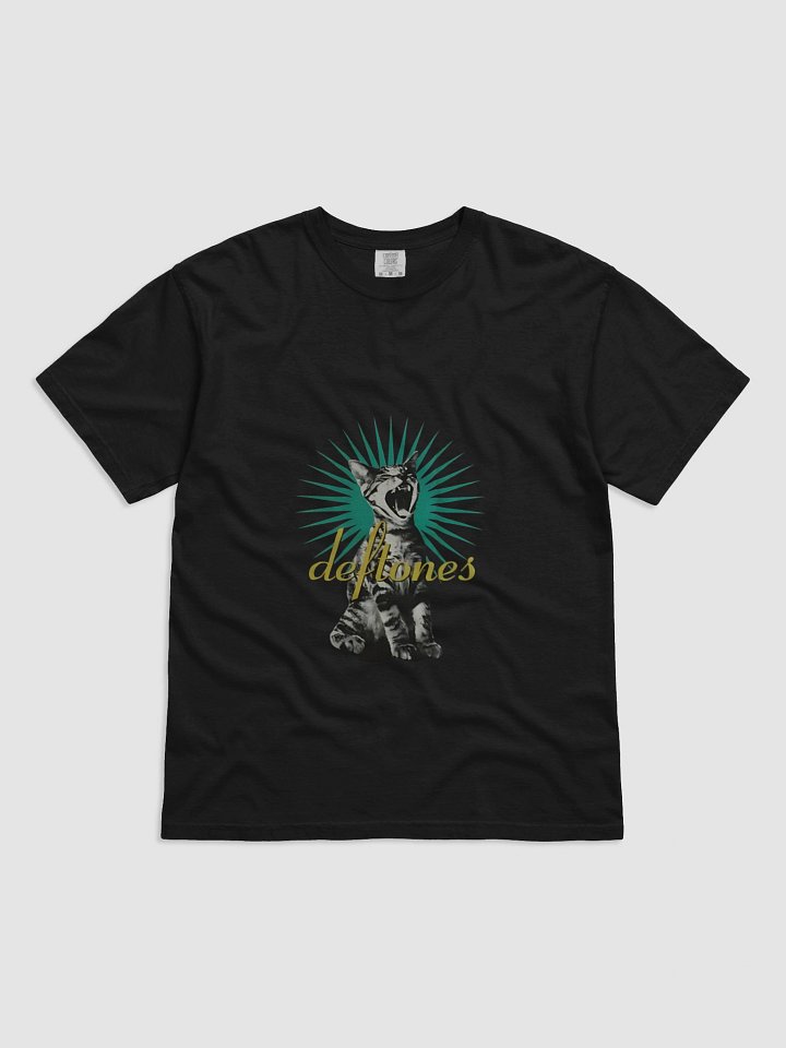 DEFTONES CAT LOGO T-SHIRT product image (1)