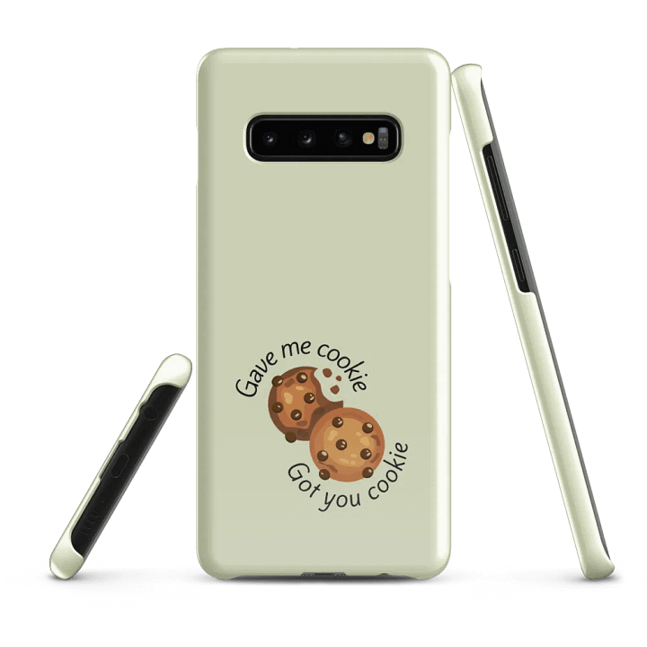 New Girl Cookie Quote Samsung Case – Snap Case for TV Comedy Fans product image (2)