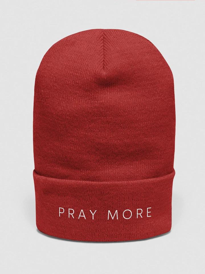 Pray More - Beanie (Many Colors) product image (1)