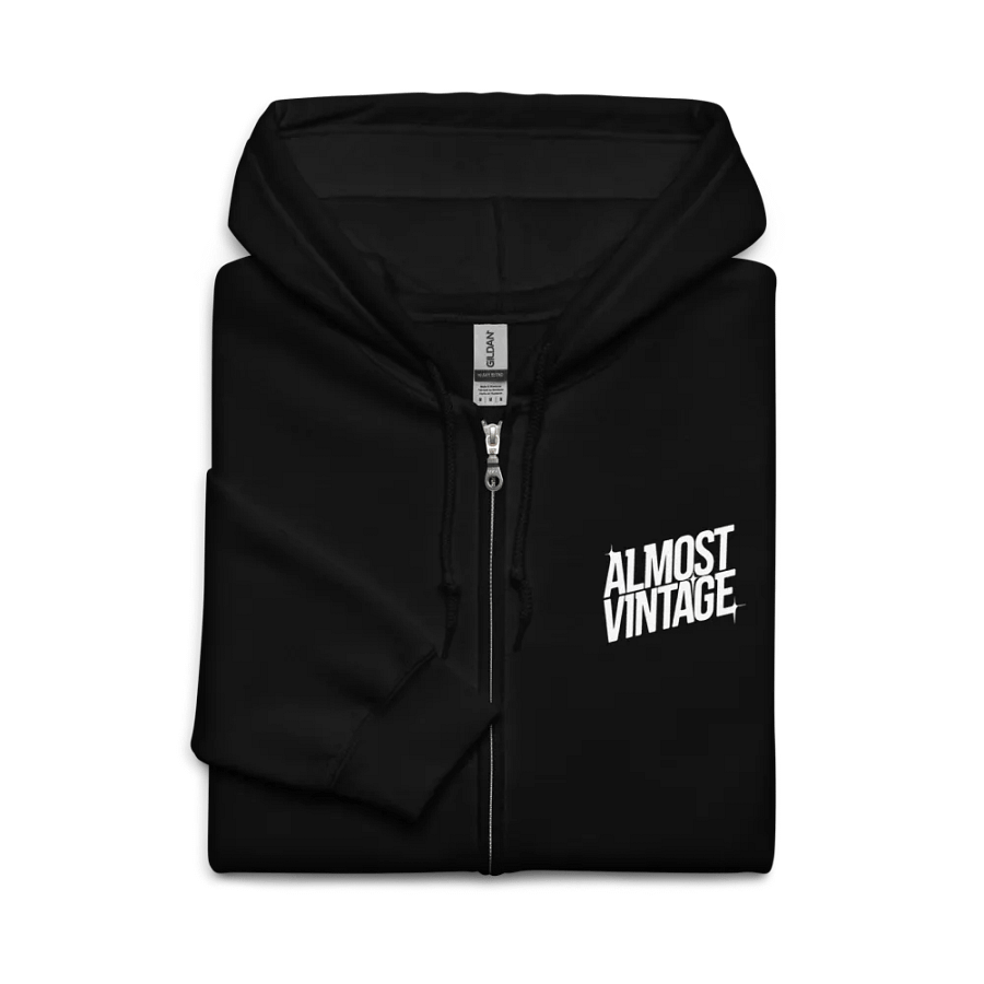 Almost Vintage Unisex Zip Hoodie product image (5)
