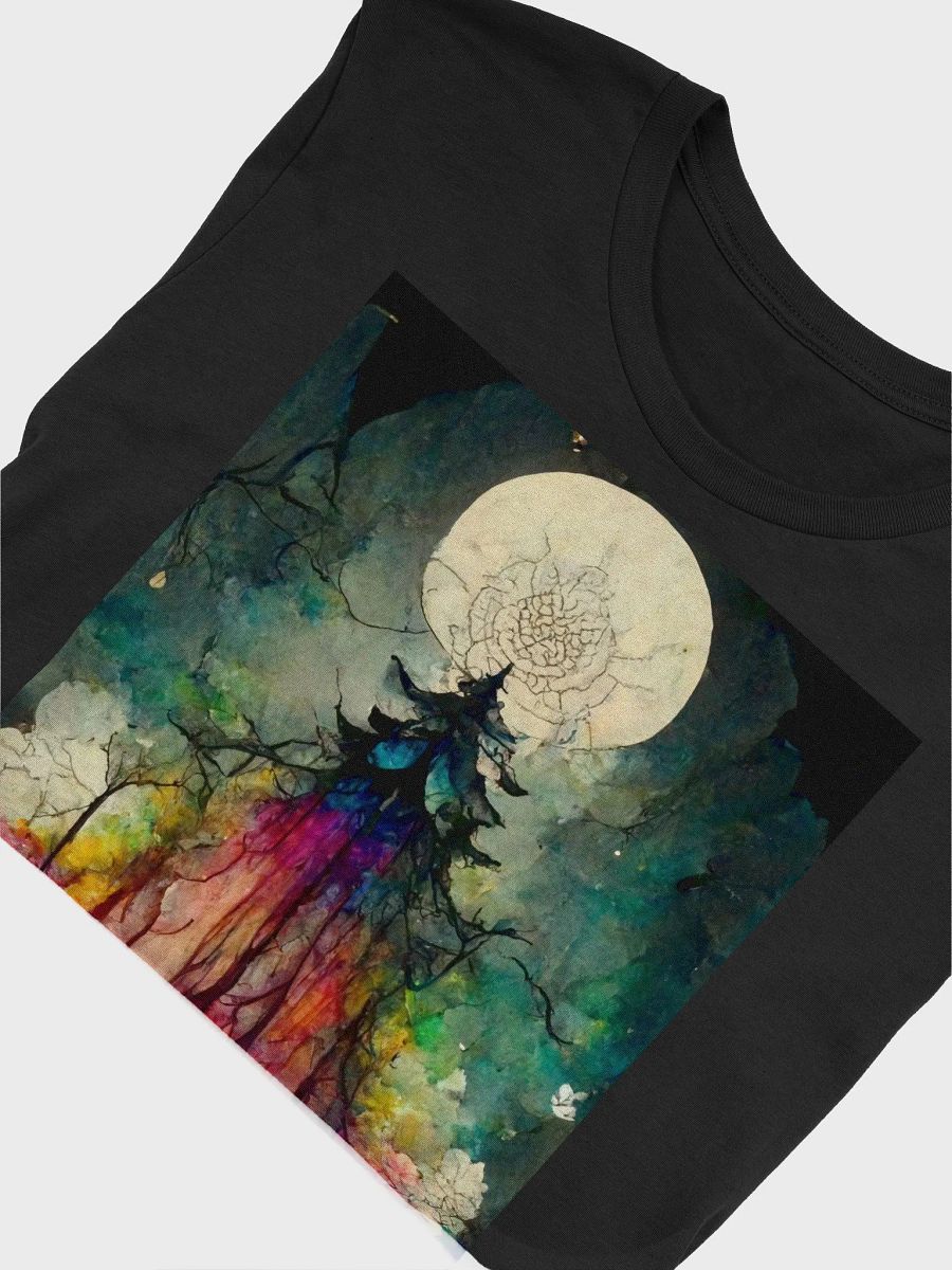 mystical moonlight in forest Iconic Comfort Tee product image (5)