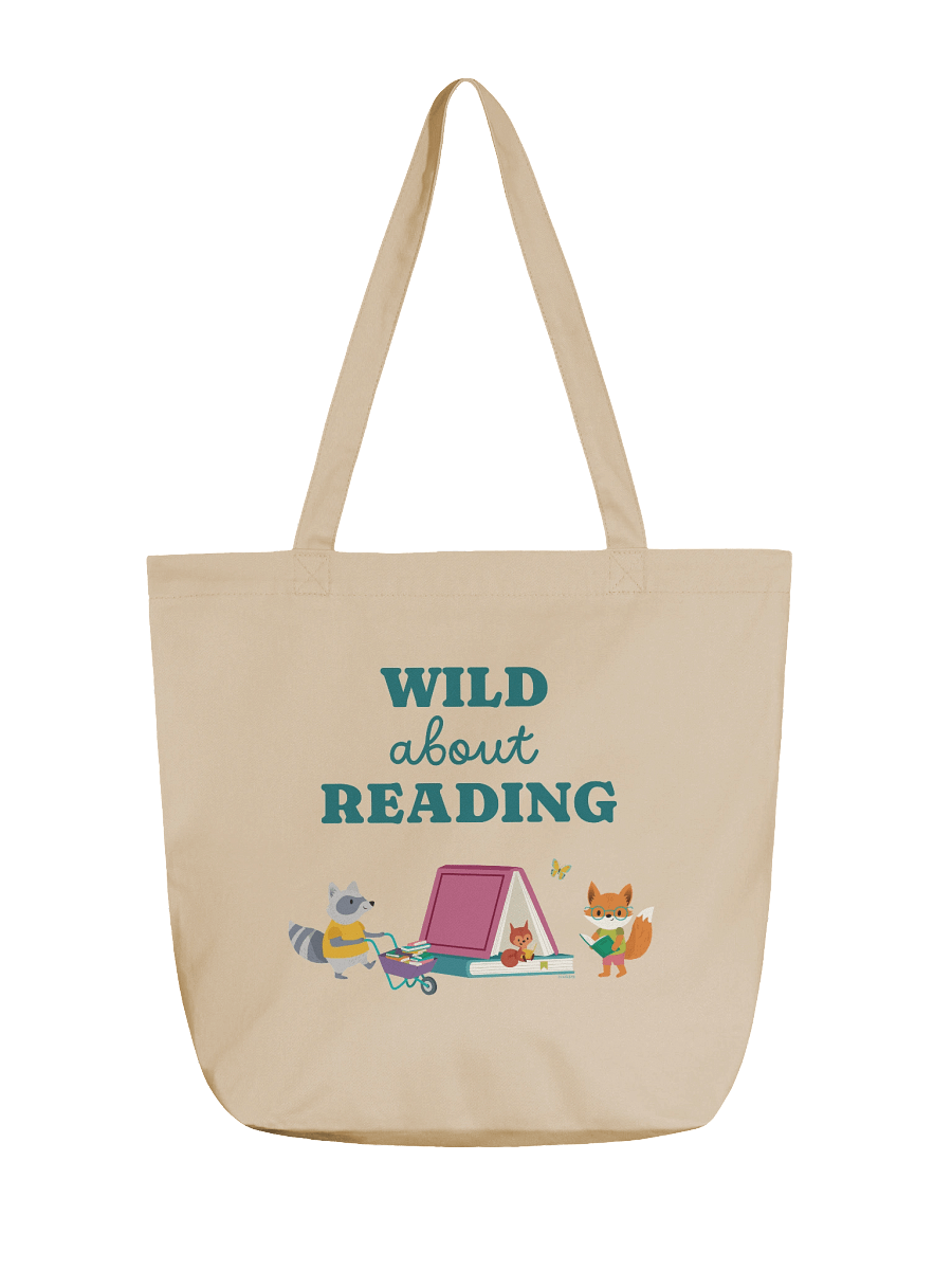 Wild About Reading Tote product image (1)