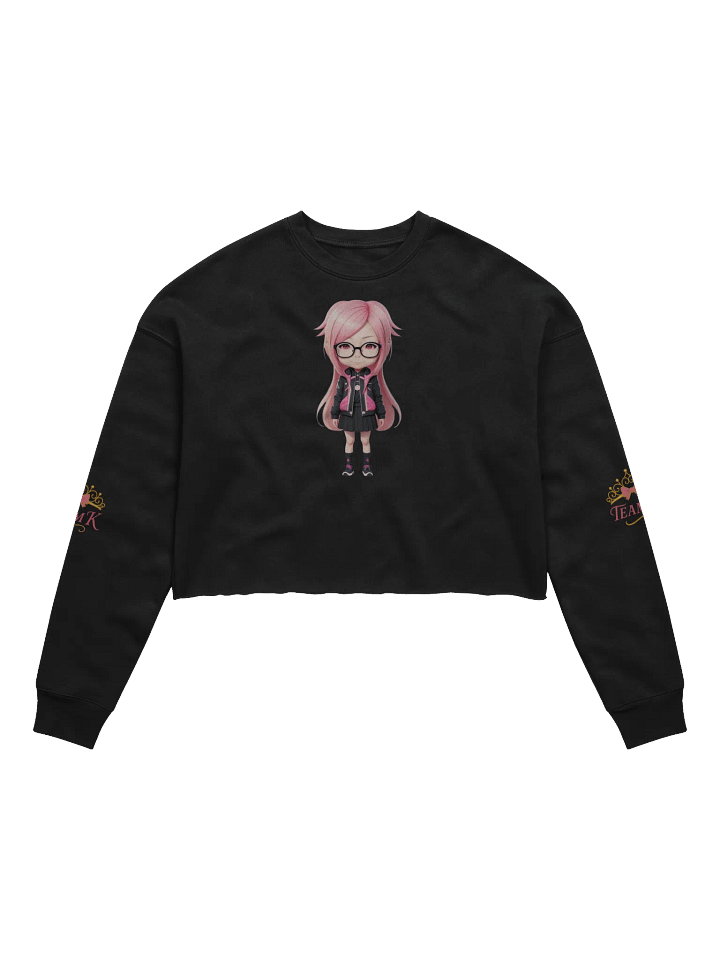 (PINK CHIBI) K Crop Sweatshirt product image (1)
