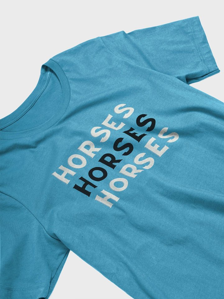 Horses Horses Horses Graphic Tee product image (2)