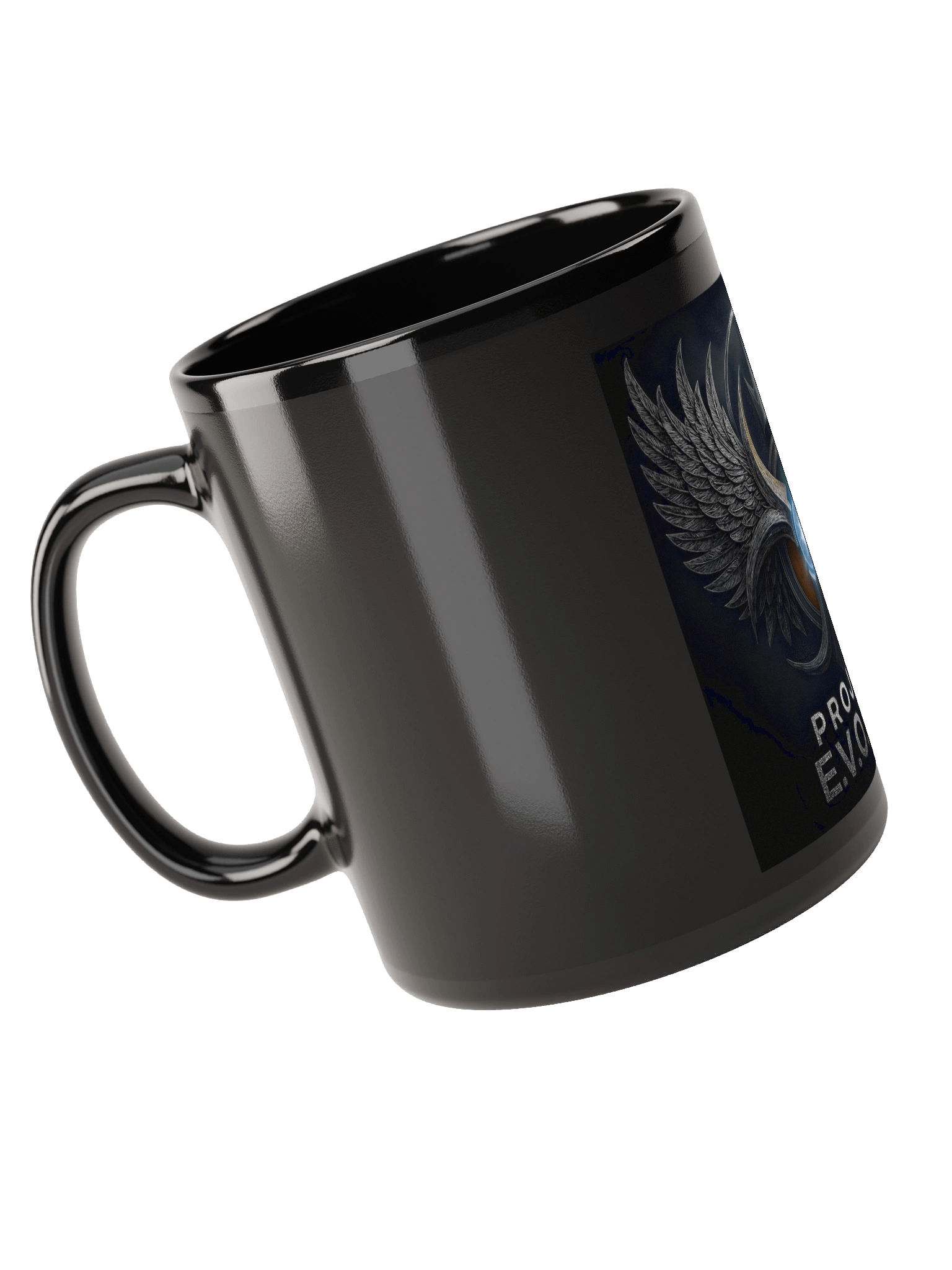 PROJECT: E.V.O.L.V.E. – Survivor’s Emblem Coffee Mug product image (6)