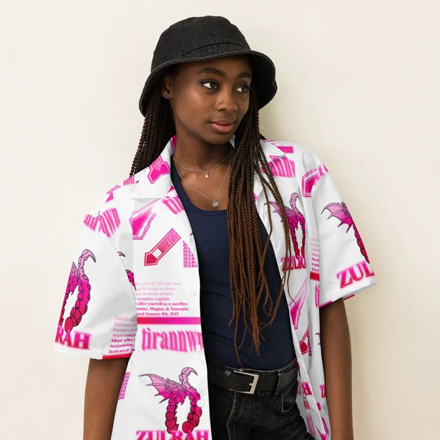 Valentines Zulrah Button Up (White) product image (6)