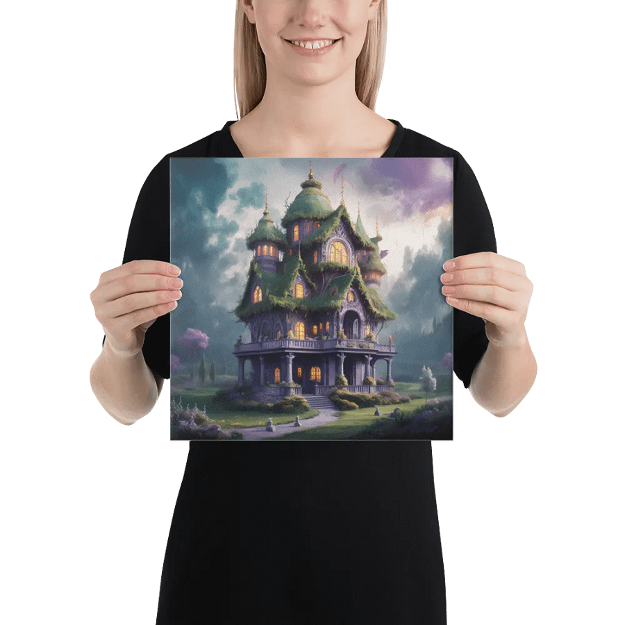 Watercolour Fairy House Art - v6 product image (2)