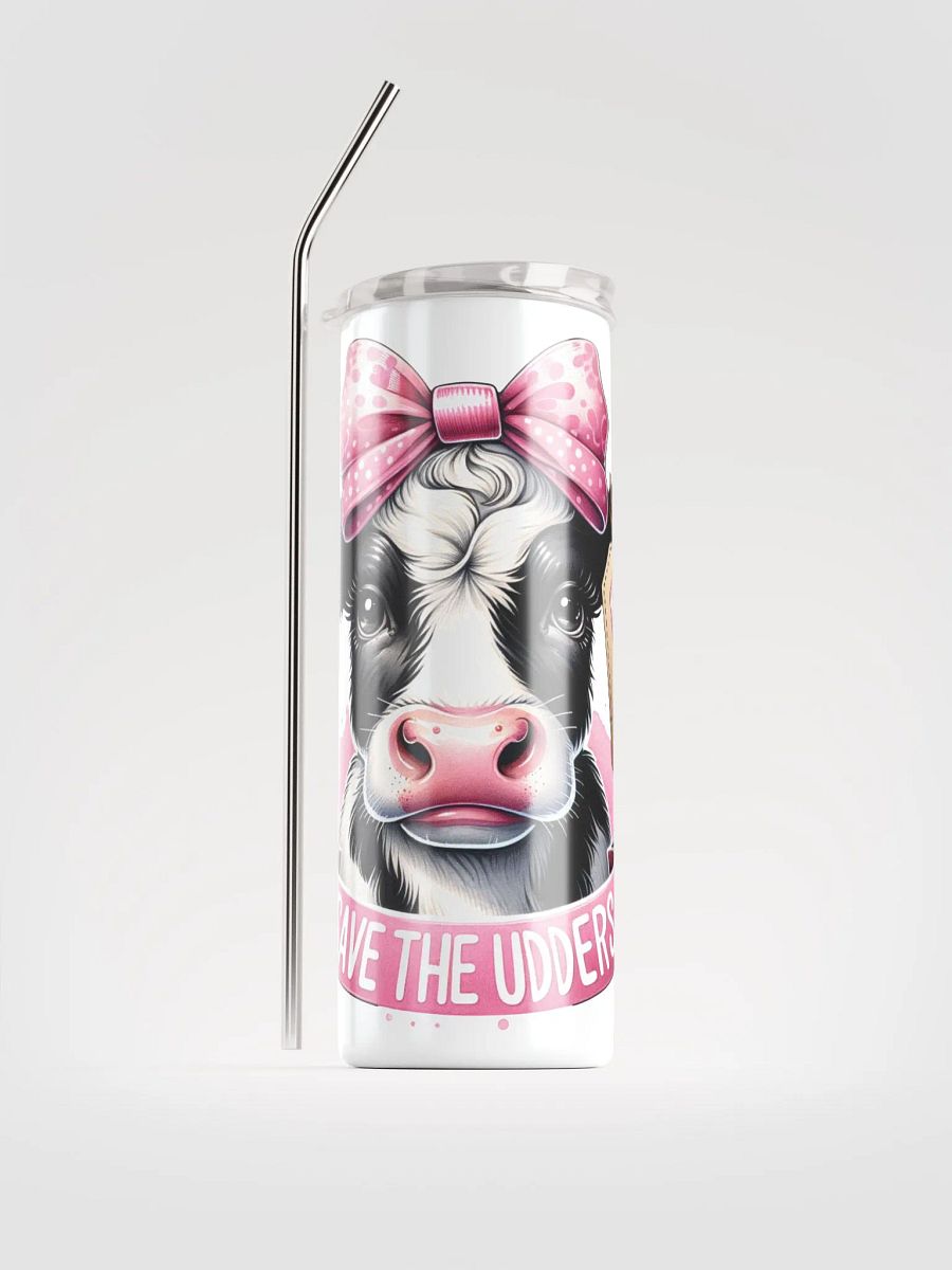 20 oz Save the Udders Skinny Tumbler product image (2)