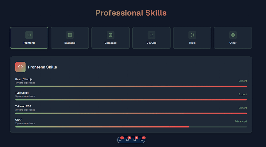 Next.js 15 Portfolio Template product image (12)