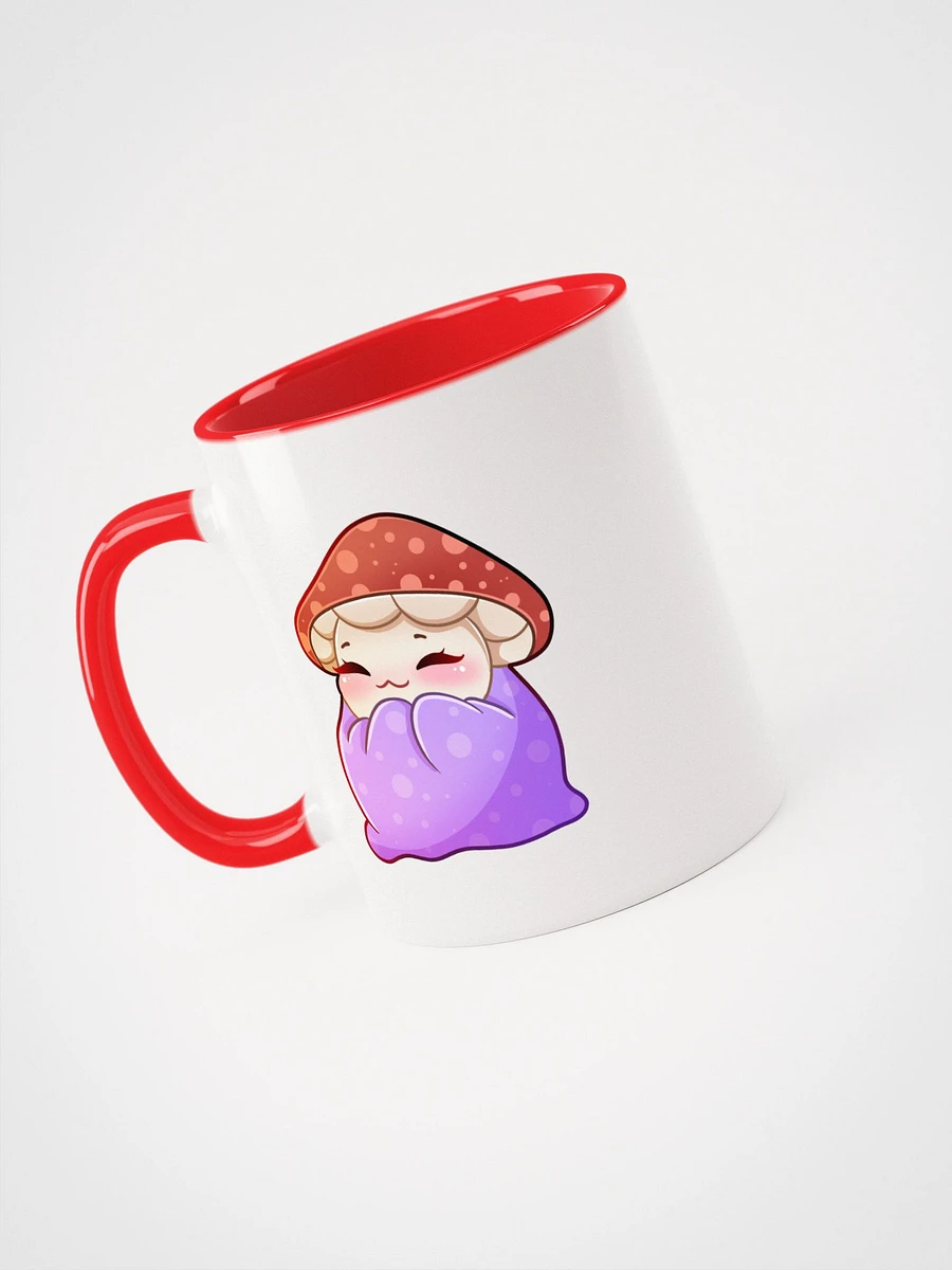 Cozy Mushie Mug with Red Handle product image (3)