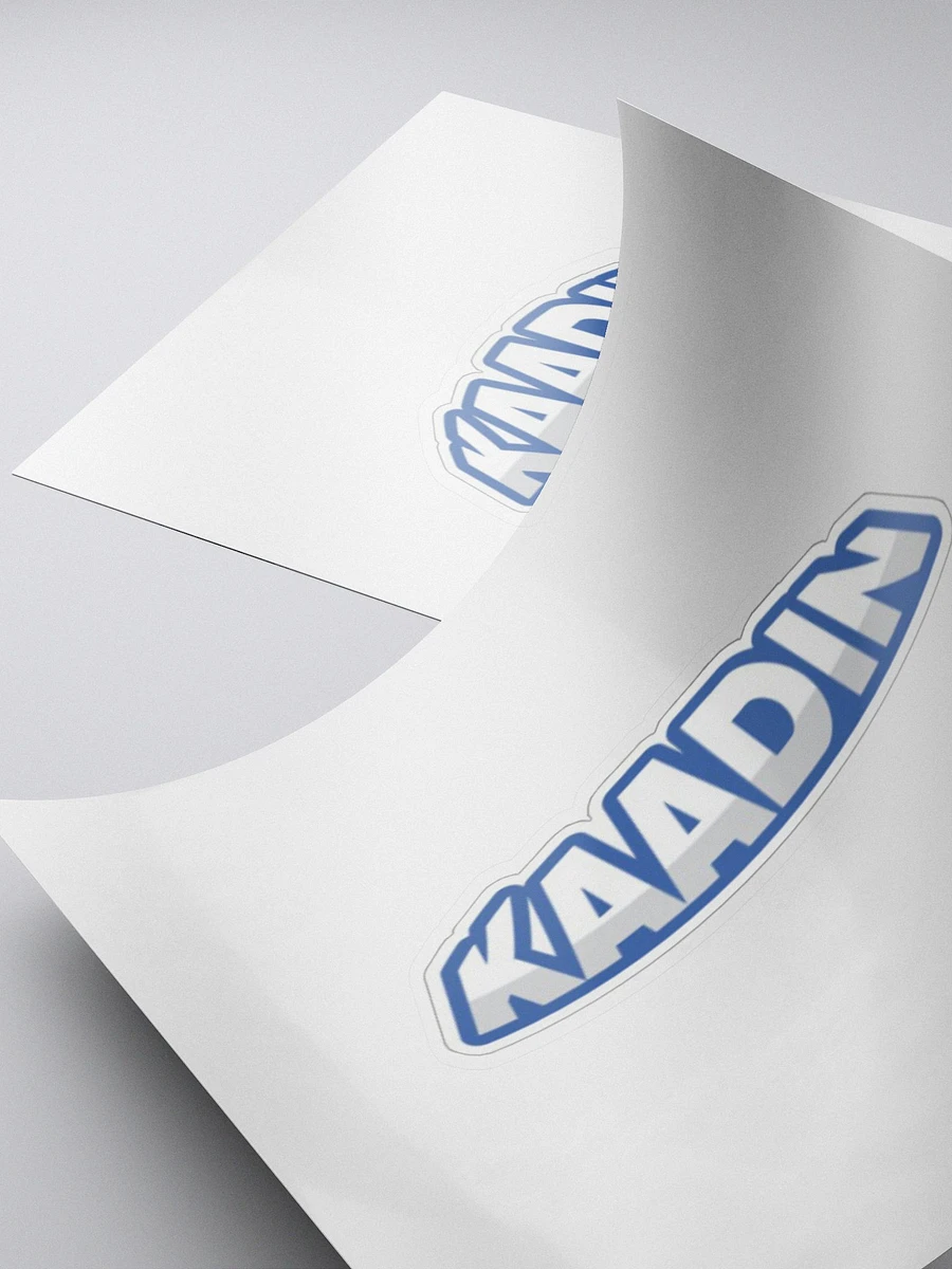 Kaadin - Blue and White Sticker product image (4)