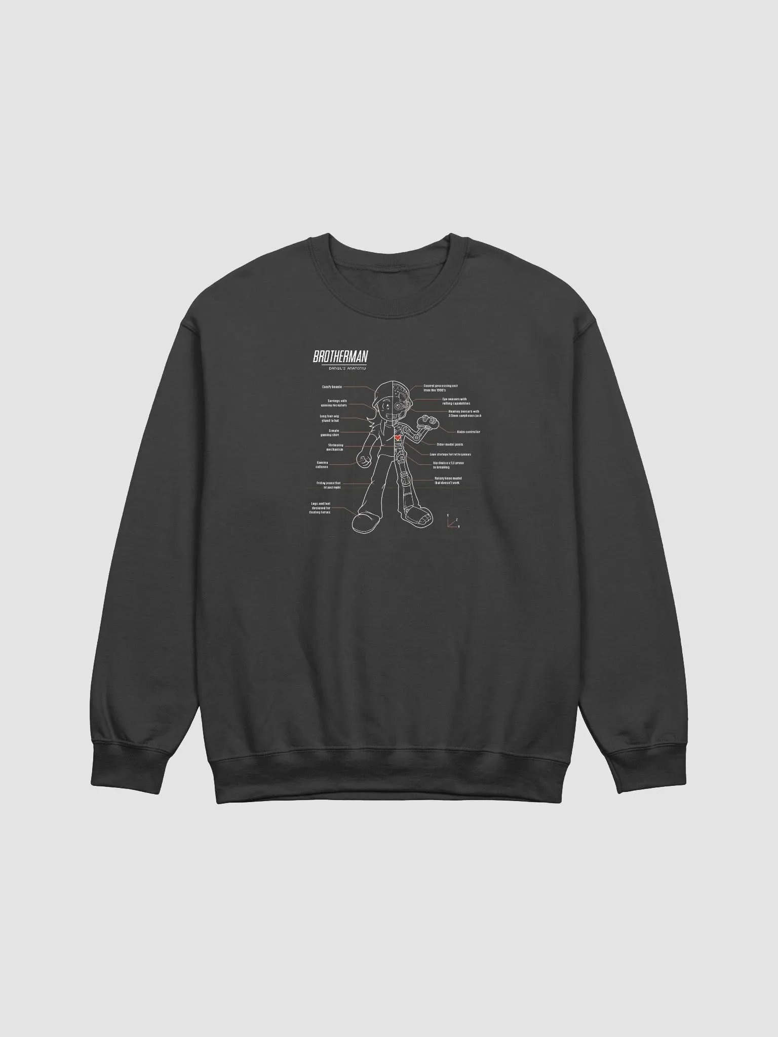 Anatomy of a Brotherman (Sweatshirt) product image (1)